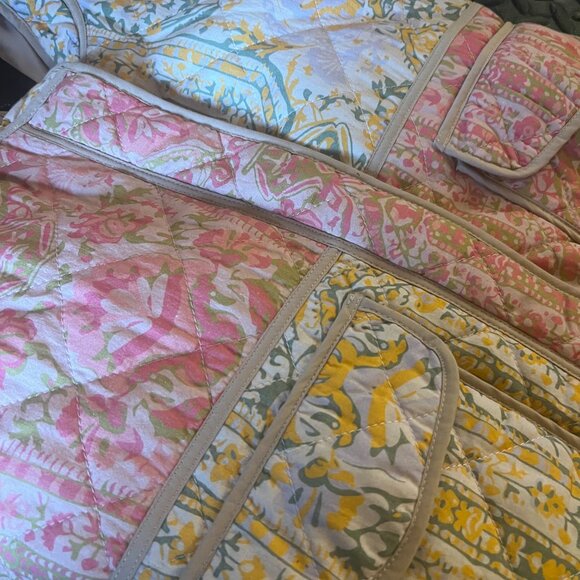 Crop Boxy Quilted Jacket sz M - Picture 4 of 7